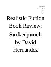 Realistic fiction book report