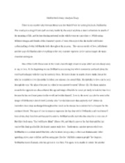 Literary criticism essay