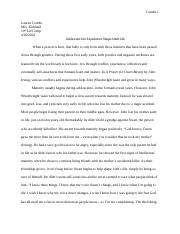 Literary Analysis - A Prayer For Owen Meany - Final Draft.docx