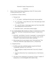 Intermodal Container Transportation Law Outline.docx