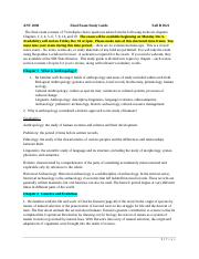 ANT 2000Final Exam Study Guide Fall B 2021.docx