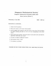 Senior Section - First Round - SMO Singapore Mathematical Olympiad 2021.pdf