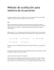Método de sustitución para sistema de ecuaciones.docx