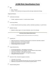 ACSM Risk Classification Form.pdf
