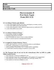 Macroeconomics B - 2021 12 21 Exam solution.pdf