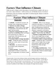 Map Analysis_ Factors That Influence Climate 21.docx