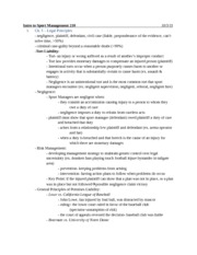 Intro to Sport Management 210 Lecture Notes 10.3.11
