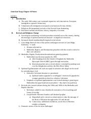 American Yawp Chapter 10 Notes