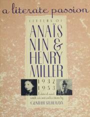 A literate passion_ letters of Anais Nin and Henry Miller, 1932-1953.pdf