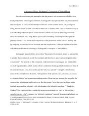Kierkegaard Essay Final Draft.docx