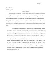 lord of the flies(THE ESSAY) 3.1.16. revised.docx