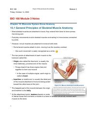 BIO 168 Module 3 Notes Chapter 10: Muscular System Gross Anatomy .pdf