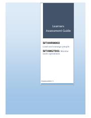 Combined SITXHRM003_SITXMGT001 Assessment 1.docx