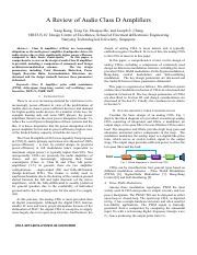 A review of Audio Class-D amplifiers paper.pdf