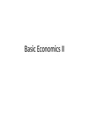 Basic economics II.pptx