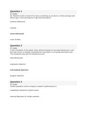 Quiz- Standardized Referenced Tests and Learning Outcomes EDUC606.docx