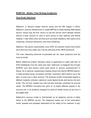 BADM 544_Module 1 Real Strategy Assignment-Salome Mbitiru.pdf