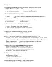 Trial Questions - Microecons.doc