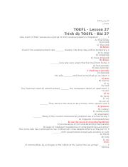 TOEFL - Lesson 27.docx