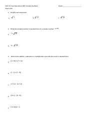 MAT 071 Quiz Operations With Complex Numbers(1)(1) (1).docx