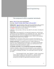 software engineering assignment 1