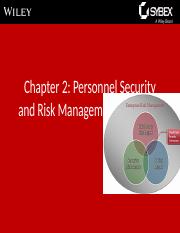 Chapter 2- personal security and Risk Management.pptx