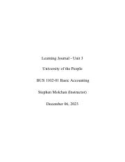BUS 1102 - Learning Journal - Unit 3.pdf
