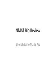 NMAT Review 2015 Part II Biology.pdf