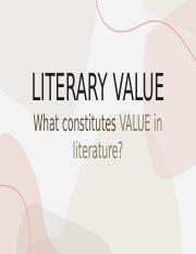 Lesson_ Literary Value and Literary Criticism.pptx