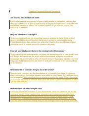 research defense questions pdf