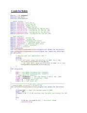 C code for Robot.pdf