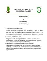 Prueba diagóstica PEDAGOGÍA.pdf