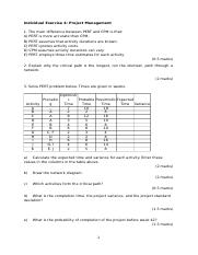 INDIVIDUAL EXERCISE 4 PROJECT MANAGEMENT QUESTIONS.docx