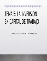 DF II-TEMA 5-LA INVERSION EN CAPITAL DE TRABAJO.pptx