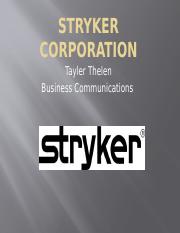 Stryker Corporation PP.pptx