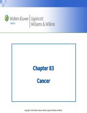 Chapter 83 Cancer.ppt