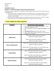 Copy of Evidence Log 4 POLITICAL ECONOMY ch 4.docx.pdf