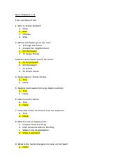 Quiz Chapters 1-11