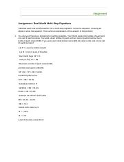 2.03 Real-World Multi-Step Equations..docx