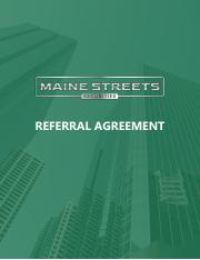 Maine Streets Securities Referall Agreement.pdf