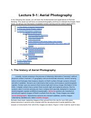Lecture9-1AerialPhotography