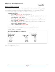 BUS 345 Chp 1 Example Exam Questions #1 - #5 - STUDENT(1).doc