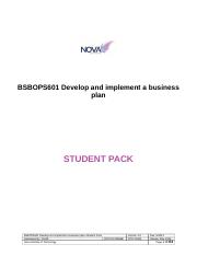 BSBOPS601 Student Pack V10.0 REL (2).docx