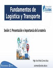 PRESENTACIÓN SEMESTRE I 2021- Logística y Transporte.pptx