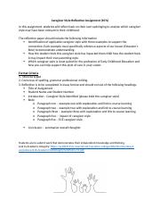 Caregiver Style Reflection Assignment (1).docx
