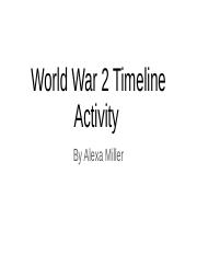 World War 2 Timeline Activity.pptx