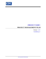 cdc_up_project_management_plan_template