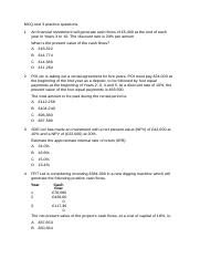 MCQ test 2 part 2 practice questions.docx