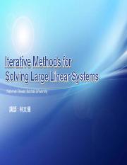 Ch3 Iterative Methods for Solving Large Linear Systems.pdf
