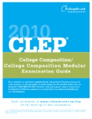 Clep college composition essay